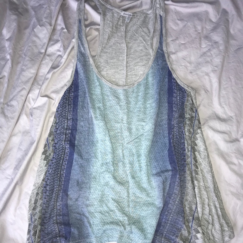 Blue Charlotte Russe Tank Top